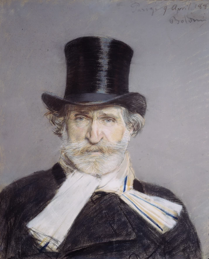 Ritratto di Giuseppe Verdi - Palazzo delle Belle Arti, Roma